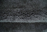 3x5, 4x6 and 5x7 Hand Woven Shag Charcoal Art Silk Soft Viscose Area Rug-Area Rug-Parc Decor