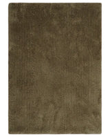 3x5, 4X6 and 5x7 Hand Woven Shag Olive Art Silk Soft Viscose Area Rug