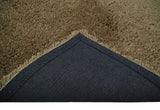 3x5, 4X6 and 5x7 Hand Woven Shag Olive Art Silk Soft Viscose Area Rug-Area Rug-Parc Decor