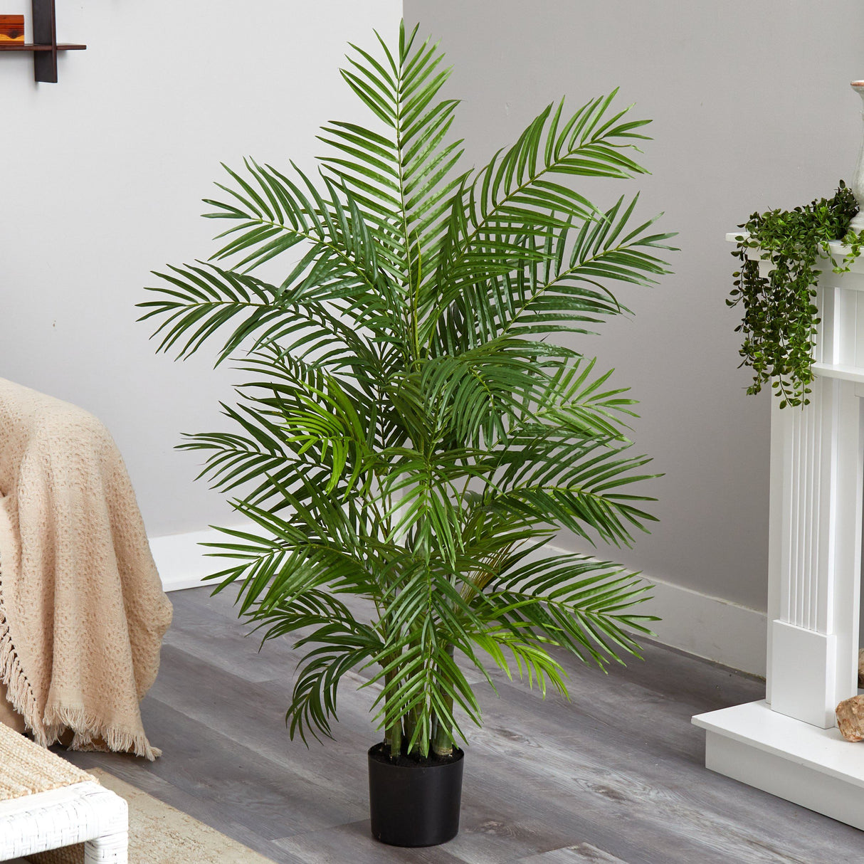 4' Areca Artificial Silk Palm Tree-Parc Decor