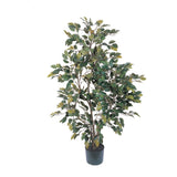 4' Artificial Ficus Silk Tree-Parc Decor