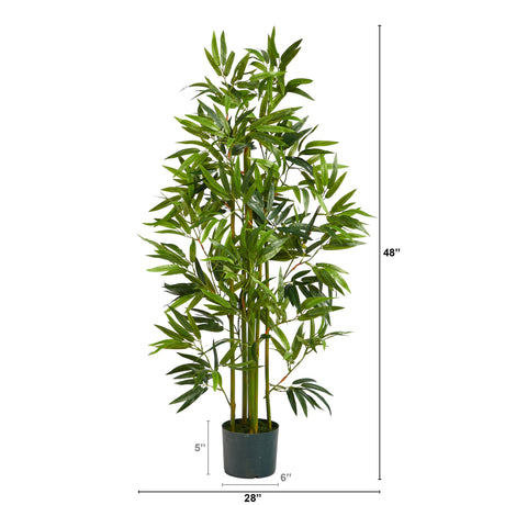 4’ Bamboo Artificial Tree-Parc Decor