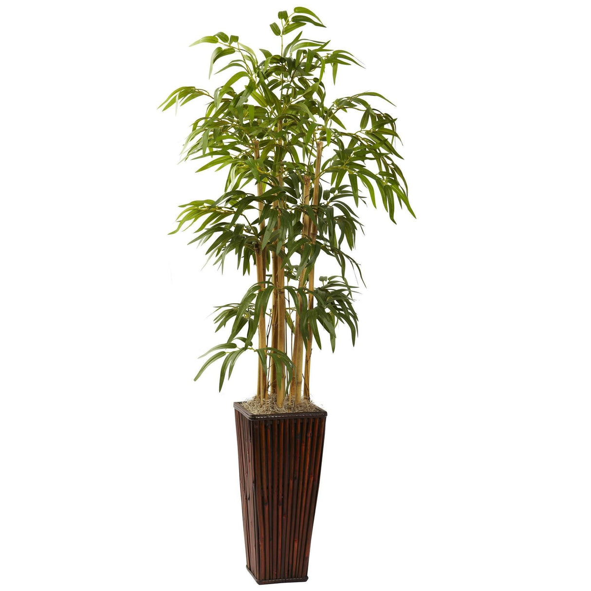 4’ Bamboo w/Decorative Planter-Parc Decor
