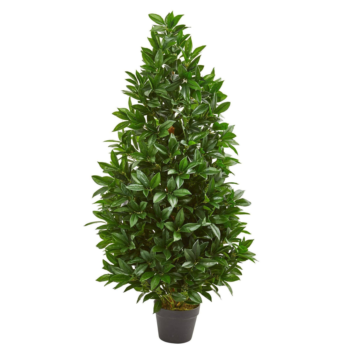 4’ Bay Leaf Artificial Topiary Tree UV Resistant (Indoor/Outdoor)-Parc Decor