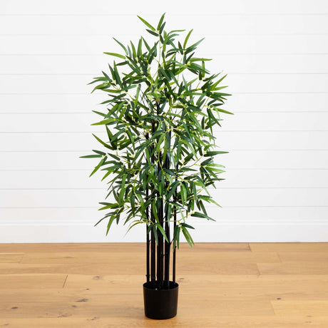 4’ Black Bamboo Tree-Parc Decor