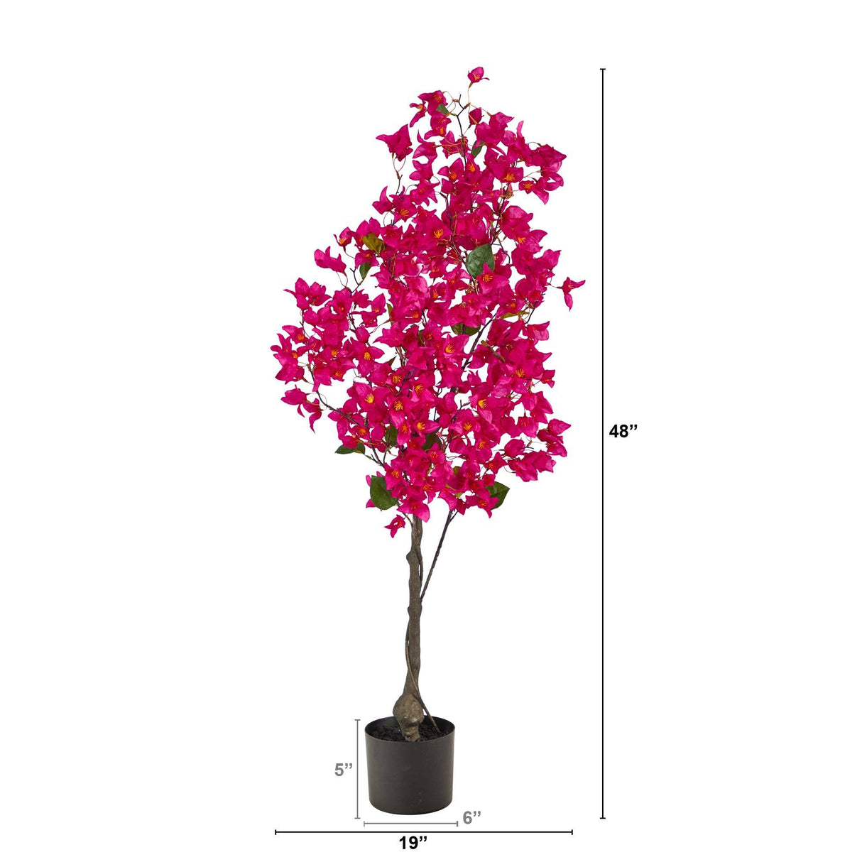 4’ Bougainvillea Artificial Tree-Parc Decor
