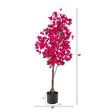 4’ Bougainvillea Artificial Tree-Parc Decor