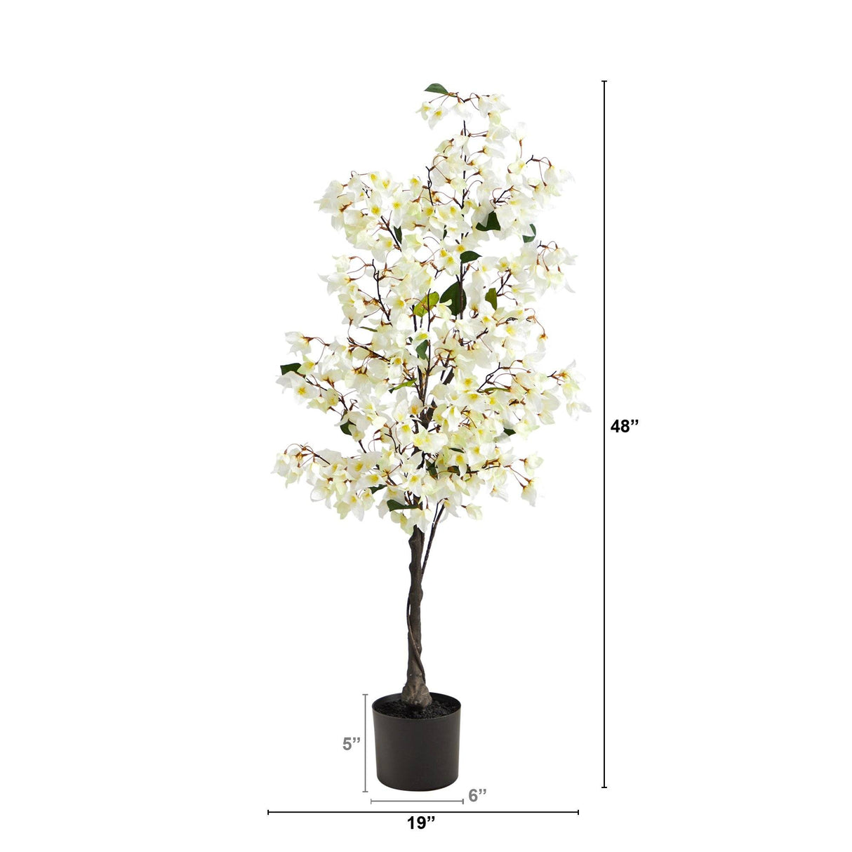 4’ Bougainvillea Artificial Tree-Parc Decor