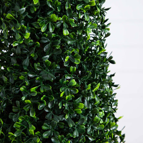 4’ Boxwood Topiary Artificial Tree UV Resistant (Indoor/Outdoor)-Parc Decor
