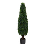 4’ Boxwood Topiary Artificial Tree UV Resistant (Indoor/Outdoor)-Parc Decor