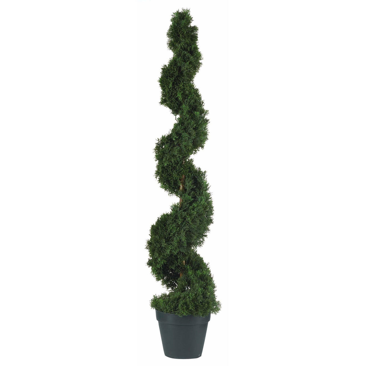4' Cedar Spiral Silk Tree (In-door/Out-door)-Parc Decor