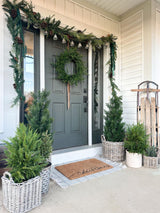 4' Cedar Tree Silk Tree (Indoor/Outdoor)-Parc Decor