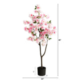4’ Cherry Blossom Artificial Tree-Parc Decor