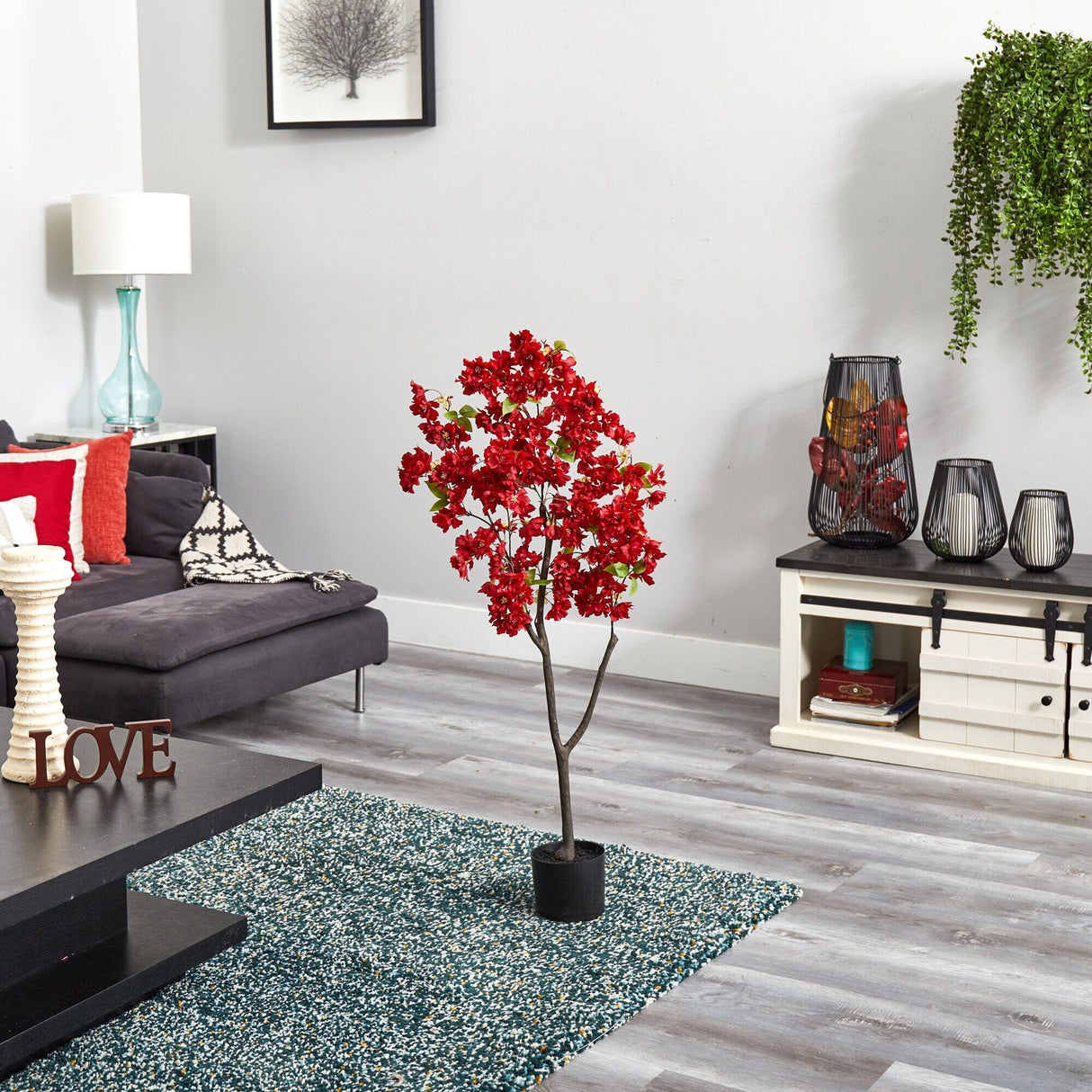 4’ Cherry Blossom Artificial Tree-Parc Decor