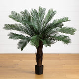 4’ Cycas Tree UV Resistant (Indoor/Outdoor)-Parc Decor