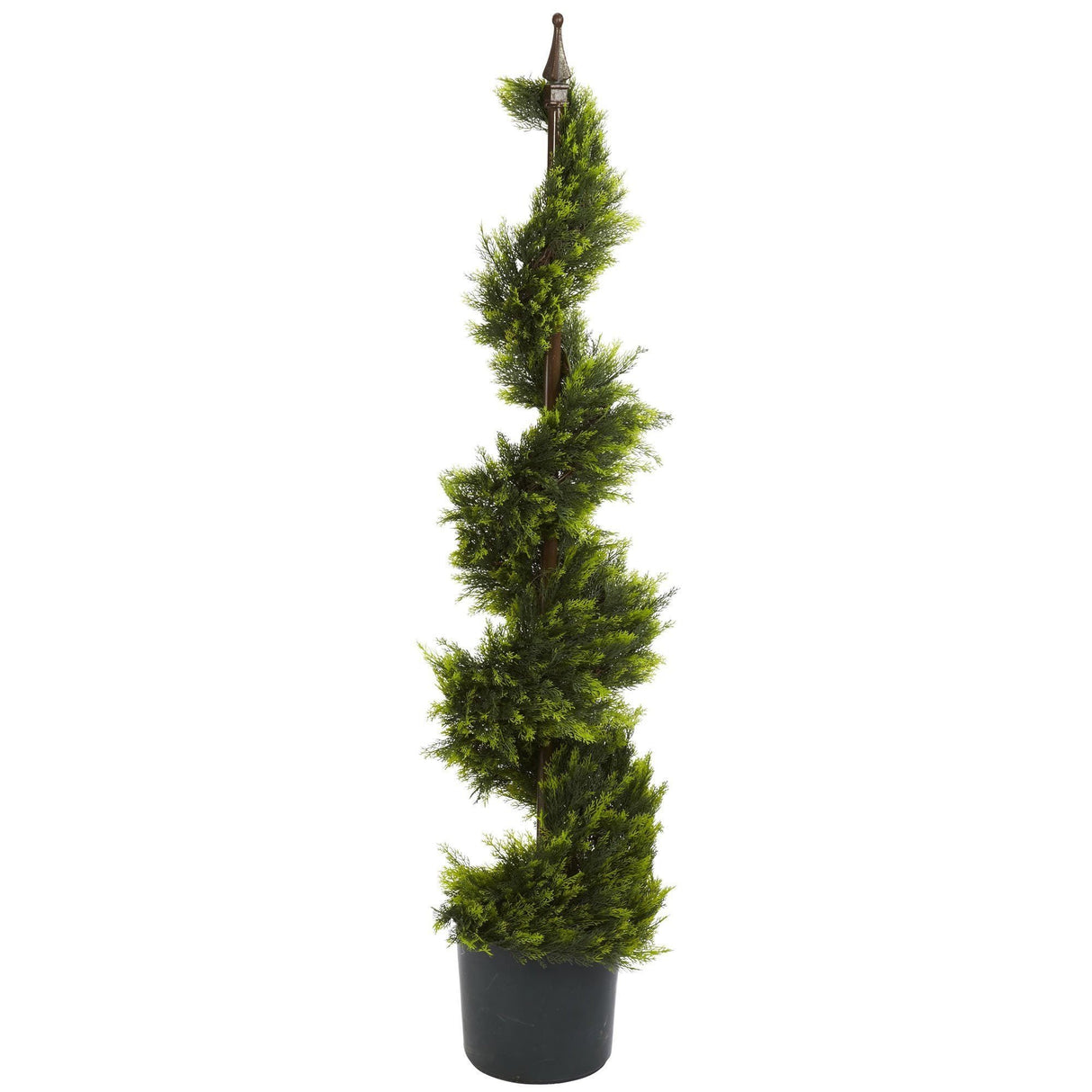 4' Cypress Spirial Silk Tree-Parc Decor