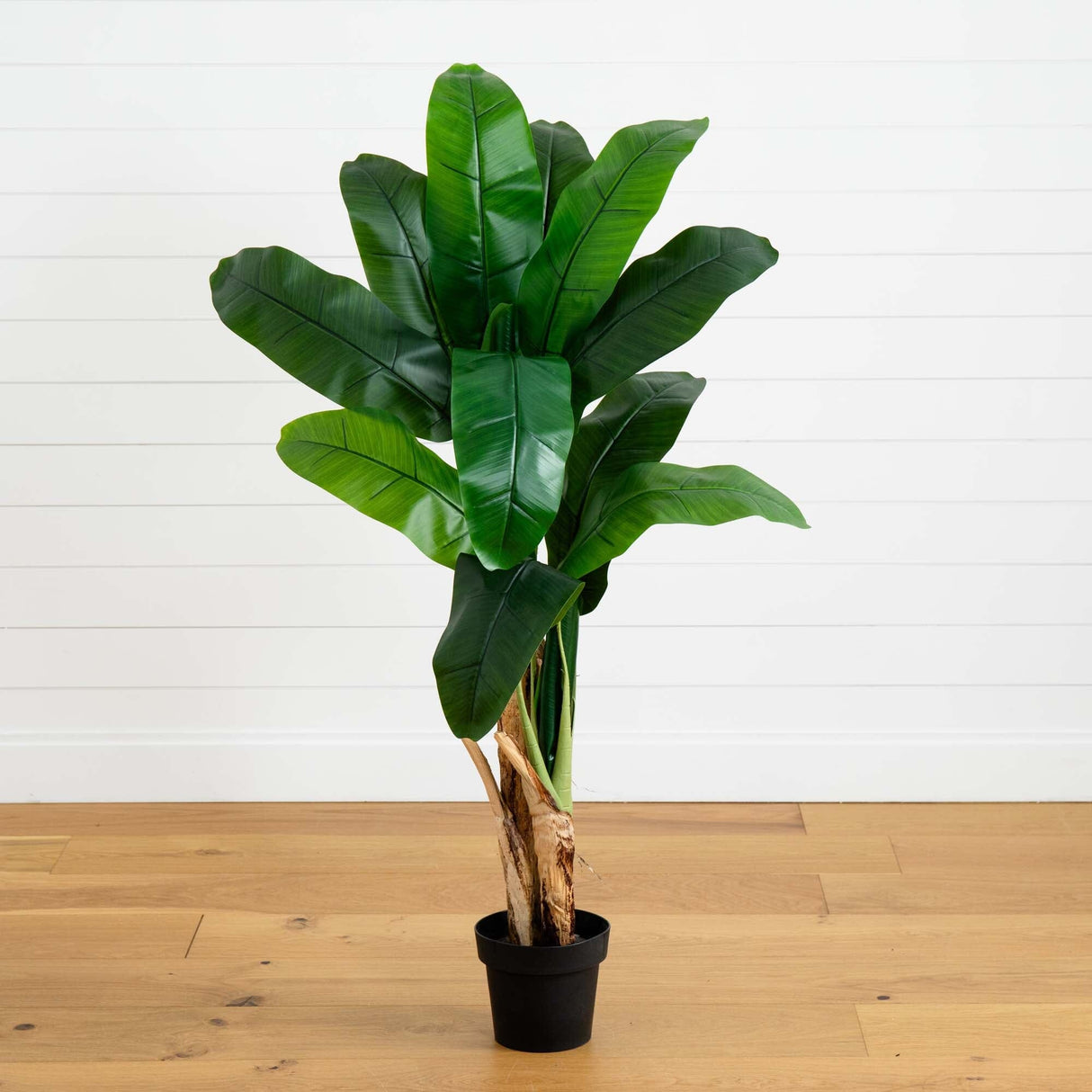 4’ Double Stalk Banana Artificial Tree-Parc Decor