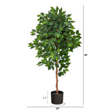 4’ Ficus Artificial Tree-Parc Decor