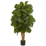 4’ Fiddle Leaf Fig Artificial Tree-Parc Decor