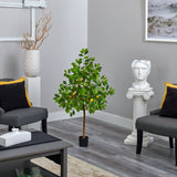 4’ Lemon Artificial Tree-Parc Decor