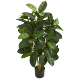 4’ Oak Ficus Artificial Tree-Parc Decor