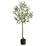 4’ Olive Artificial Tree-Parc Decor