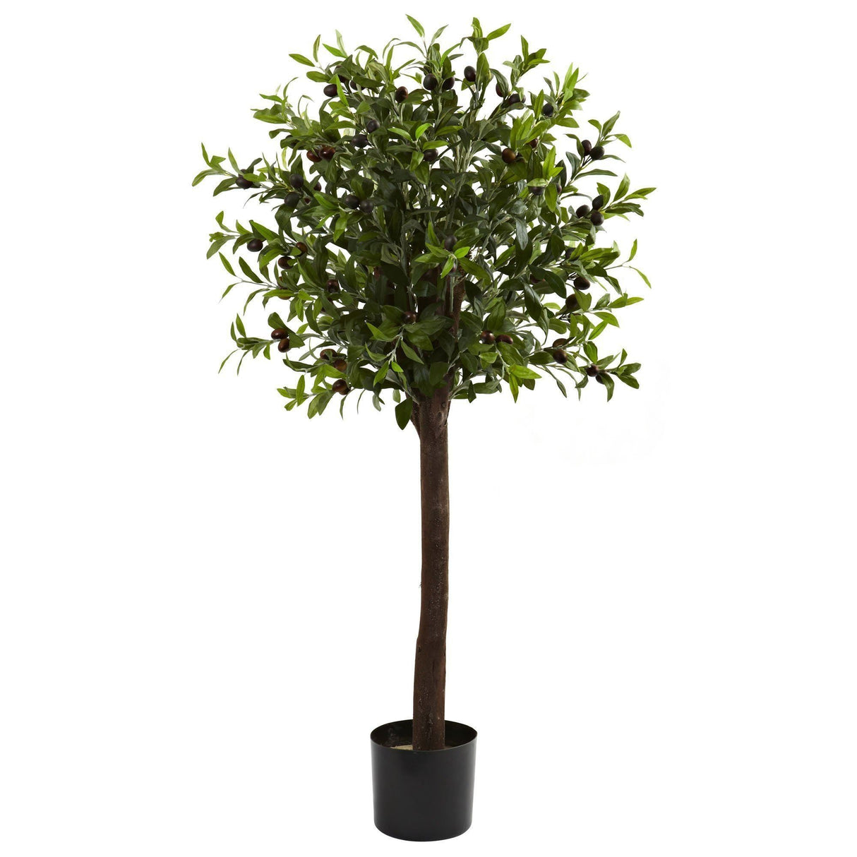 4’ Olive Topiary Silk Tree-Parc Decor