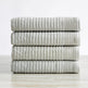 4 Pack Ribbed Hand Towels - Rori Collection-Parc Decor