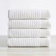 4 Pack Ribbed Hand Towels - Rori Collection-Parc Decor