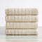 4 Pack Ribbed Hand Towels - Rori Collection-Parc Decor