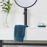 4 Pack Ribbed Hand Towels - Rori Collection-Parc Decor