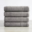 4 Pack Ribbed Hand Towels - Rori Collection