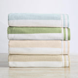 4 Pack Striped Cabana Beach Towel - Edgartown Collection-Parc Decor