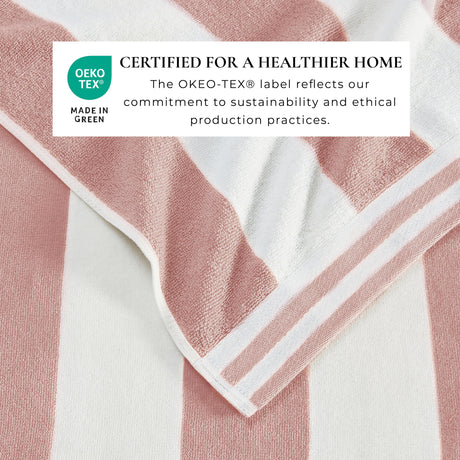 4 Pack Striped Cabana Beach Towel – Edgartown Collection-Parc Decor