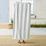 4 Pack Striped Cabana Beach Towel - Edgartown Collection-Parc Decor