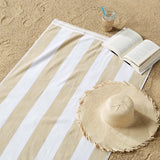 4 Pack Striped Cabana Beach Towel - Edgartown Collection-Parc Decor