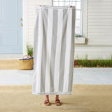 4 Pack Striped Cabana Beach Towel - Edgartown Collection-Parc Decor
