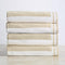 4 Pack Striped Cabana Beach Towel - Edgartown Collection-Parc Decor