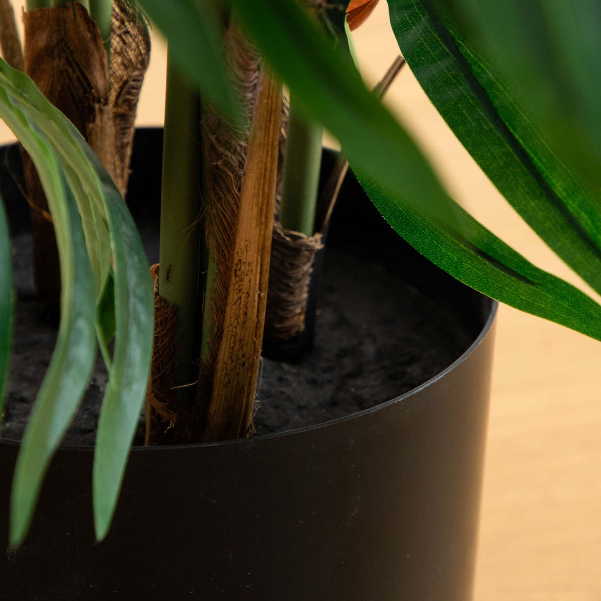 4’ Paradise Palm Artificial Tree in Nursery Planter-Parc Decor