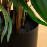 4’ Paradise Palm Artificial Tree in Nursery Planter-Parc Decor