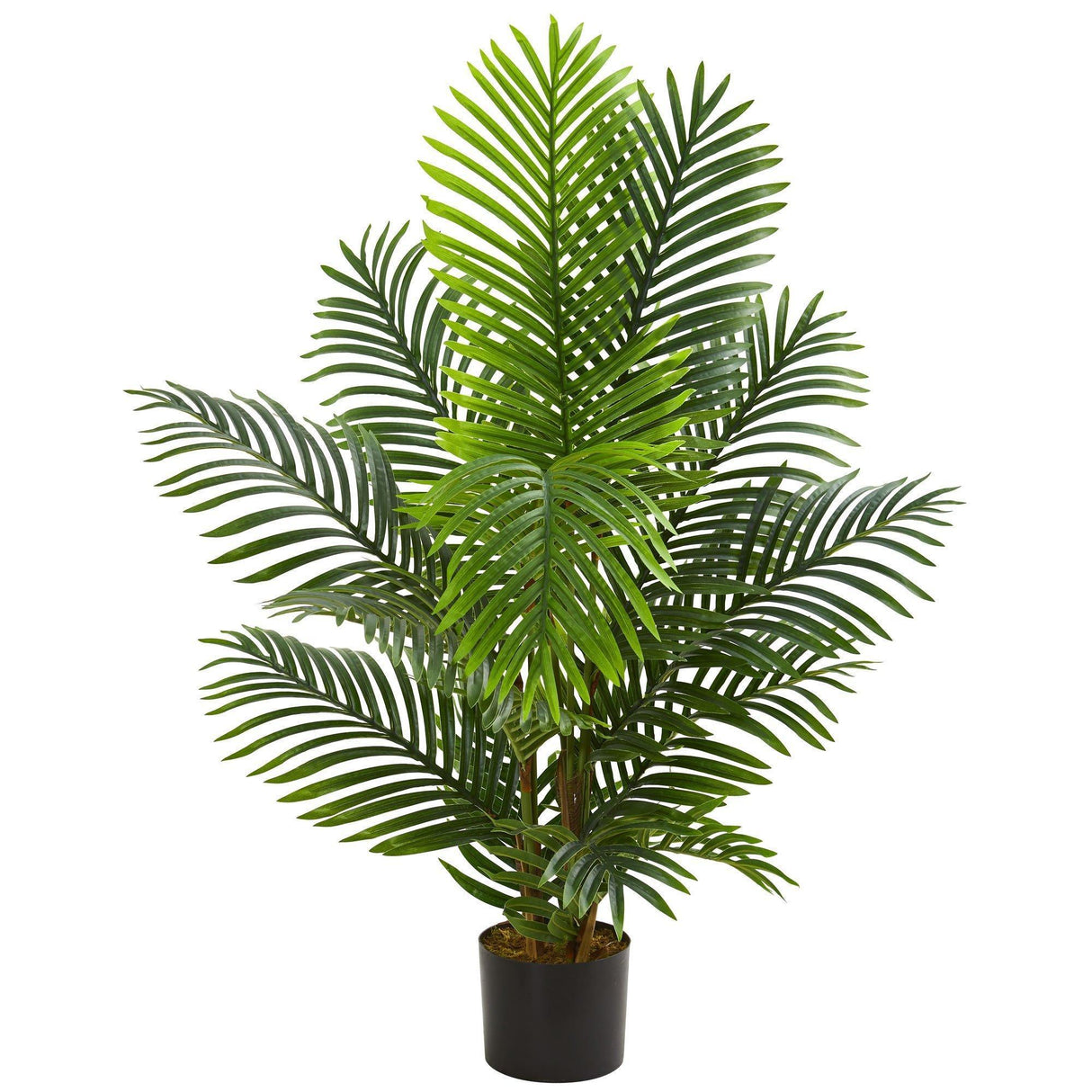 4’ Paradise Palm Artificial Tree in Nursery Planter-Parc Decor