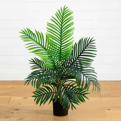 4’ Paradise Palm Artificial Tree in Nursery Planter-Parc Decor
