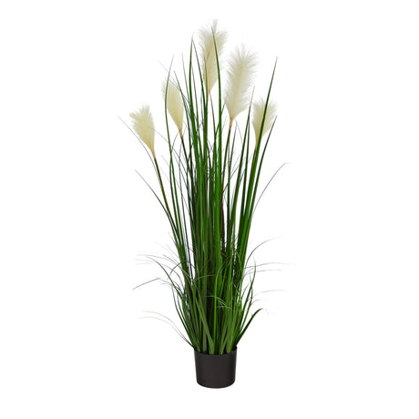 4’ Plum Grass Artificial Plant-Parc Decor