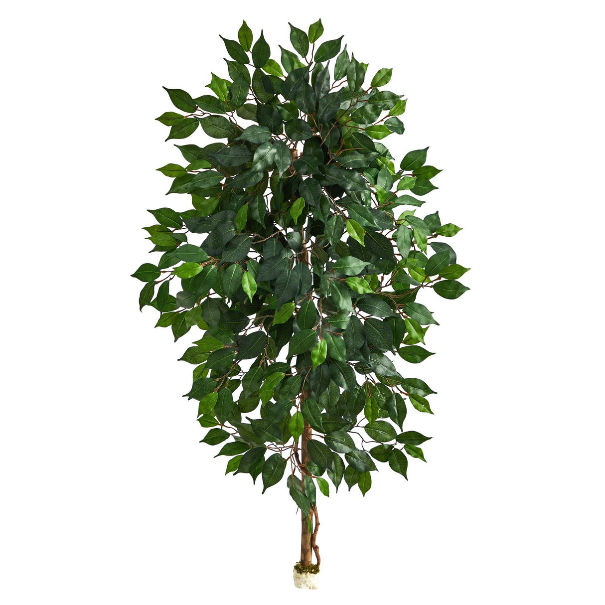 4’ Single Ficus Artificial Tree (No Pot)-Parc Decor