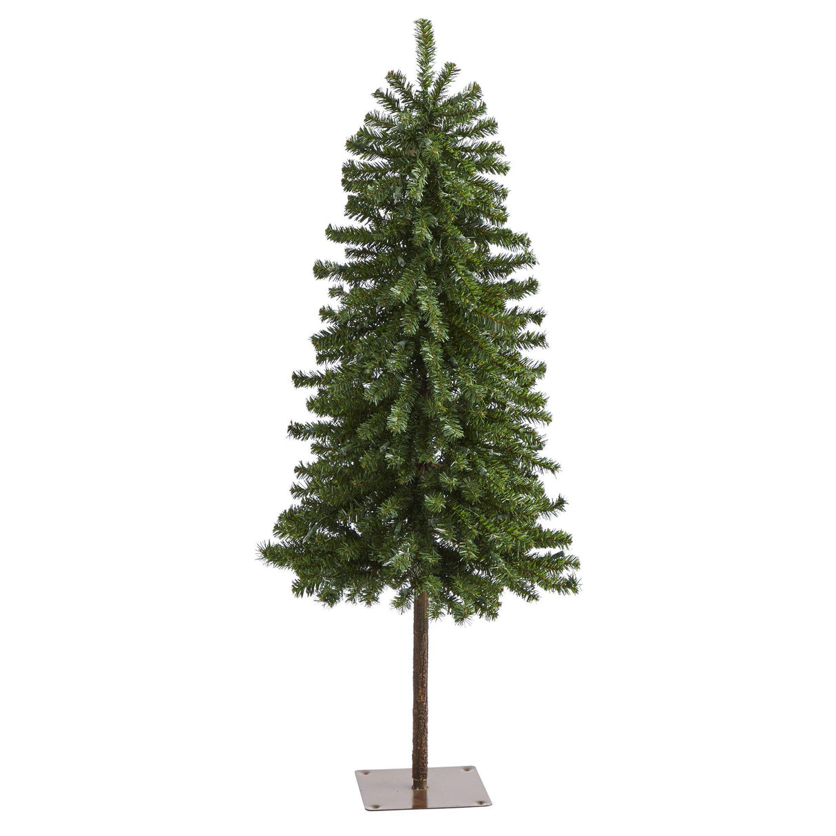 4' Alpine Artificial Christmas Tree with 100 Lights and 260 Bendable Branches-Christmas Tree-Parc Decor