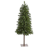 4' Alpine Artificial Christmas Tree with 100 Lights and 260 Bendable Branches-Christmas Tree-Parc Decor