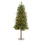 4' Alpine Artificial Christmas Tree with 100 Lights and 260 Bendable Branches-Christmas Tree-Parc Decor