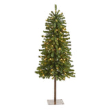 4' Alpine Artificial Christmas Tree with 100 Lights and 260 Bendable Branches-Christmas Tree-Parc Decor