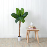 4' Artificial Banana Tree in Decorative Planter-Plant in Planter-Parc Decor