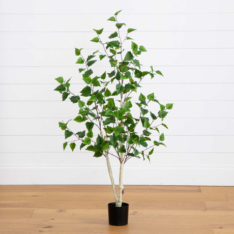 4’ Artificial Birch Tree-Tree-Parc Decor